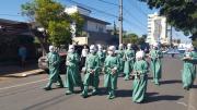 HNSF participa do Desfile Cívico e Estudantil no aniversário de Patos de Minas